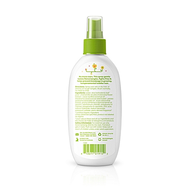 Babyganics&reg; Tots 6 oz. Detangling Spray. View a larger version of this product image.