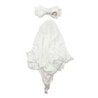 Alternate image 0 for NYBG&trade; 2-Piece First and Forever Headband and Wrap Set in White