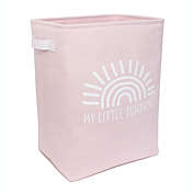 Taylor Madison Designs&reg; My Little Sunshine Tapered Rectangle Hamper in Pink/White