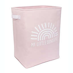 Taylor Madison Designs® My Little Sunshine Tapered Rectangle Hamper in Pink/White