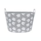 Alternate image 0 for Taylor Madison Designs&reg; Jungle Cat Oval Storage Bin in Grey/White