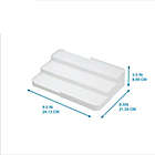 Alternate image 2 for Squared Away&trade; 3-Tier Expandable Recycled Plastic Cabinet Organizer in Bright White