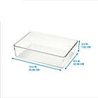 Alternate image 2 for Squared Away&trade; Large Clear Countertop Tray