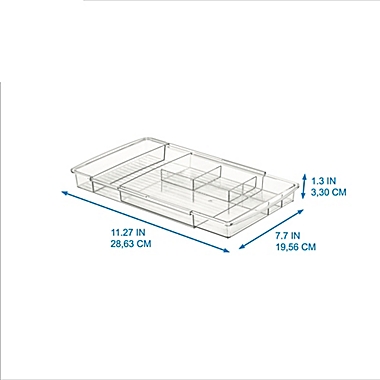 Squared Away&trade; Small Expandable Drawer Organizer. View a larger version of this product image.