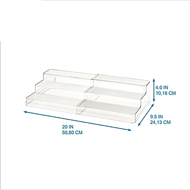 Squared Away&trade; 3-Tier Expandable Cabinet Organizer. View a larger version of this product image.