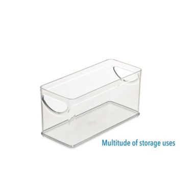 Squared Away&trade; Small Stackable Cabinet Bin. View a larger version of this product image.