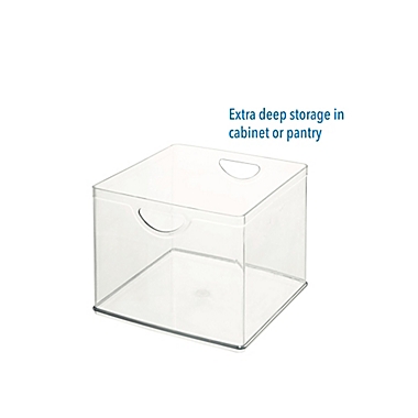 Squared Away&trade; Extra Large Stackable Cabinet Bin. View a larger version of this product image.