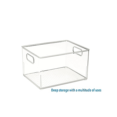 Squared Away&trade; Under-the-Sink Small Bath Bin. View a larger version of this product image.