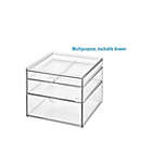 Alternate image 3 for Squared Away&trade; 3-Drawer Stackable Cosmetic Organizer