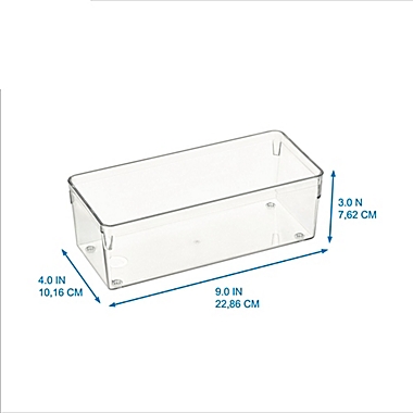 Squared Away&trade; Deep 9-Inch x 4-Inch Drawer Organizer. View a larger version of this product image.