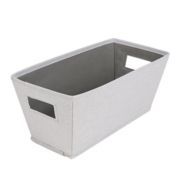 Squared Away&trade; Tweed Flared Storage Bin