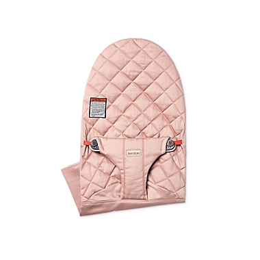 BABYBJ&Ouml;RN&reg; Cotton Fabric Seat for Bouncer in Dusty Pink. View a larger version of this product image.