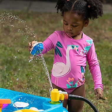 Step2&reg; Waterpark Wonders Two-Tier Water Table. View a larger version of this product image.