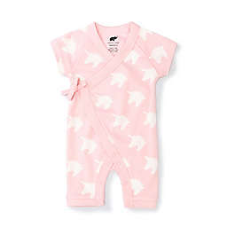 Monica + Andy Size 3-6M Pink Unicorn Sweet Baby B Organic Cotton Romper