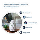 Alternate image 3 for Spa Sounds Hexagon Ultrasonic LED-Lit Diffuser in White