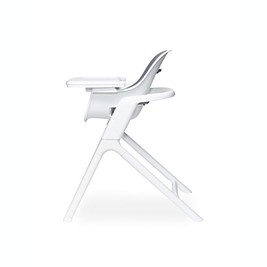 4moms&reg; Connect High Chair in White/Grey. View a larger version of this product image.