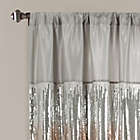 Alternate image 1 for Lush Decor Night Sky 63-Inch Rod Pocket Window Curtain Panel in Grey/Blue (Single)