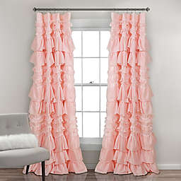 Kemmy Window Curtain Panel Single Pink Peach 52X95