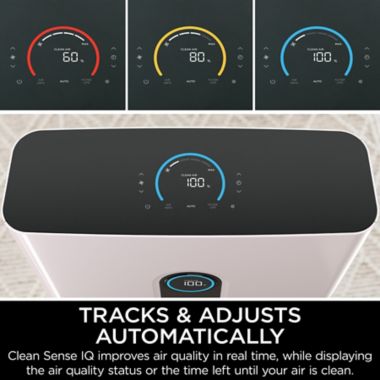 Shark&reg; Air Purifier 6 with Anti-Allergen Multi-Filter ADV Odor Lock in White. View a larger version of this product image.