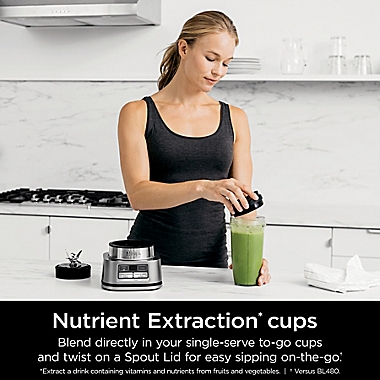 Ninja&reg; Foodi&reg; Smoothie Bowl Maker and Nutrient Extractor* 1200WP 4 Auto-iQ&reg;. View a larger version of this product image.