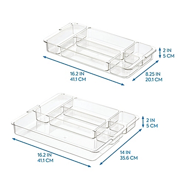 Squared Away&trade; Large Expandable Drawer Organizer. View a larger version of this product image.