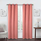 Alternate image 0 for Simply Essential&trade; Calvert 63-Inch Blackout Curtain Panels in Coral Haze (Set of 2)