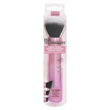 Real Techniques&reg; 3-in-1 Custom Contour Cheek Brush. View a larger version of this product image.