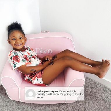 Delta Children&reg; Personalized Cozee Snuggle Kids Chair. View a larger version of this product image.
