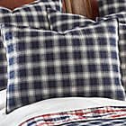 Alternate image 1 for Levtex Home Lodge Reversible King Quilt Set in Navy/Red