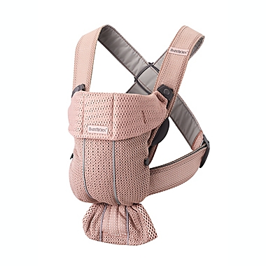 BABYBJ&Ouml;RN&reg; 3D Mesh Baby Carrier Mini in Pink. View a larger version of this product image.