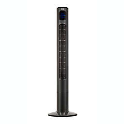 Black & Decker™ 46-Inch Digital Tower Fan with Remote in Black