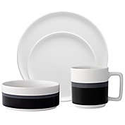 Noritake&reg; ColorStax Black Stripe Dinnerware Collection