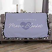 Snuggle Together Personalized 50-Inch x 60-Inch Tie Blanket
