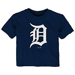 MLB Detroit Tigers Primary Logo Short Sleeve Tee in Navy