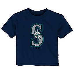 MLB Seattle Mariners Size 18M Primary Logo Short Sleeve Tee in Navy
