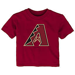 MLB Arizona Diamondbacks Primary Logo Short Sleeve Tee in Red