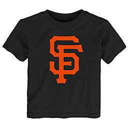 MLB San Francisco Giants Primary Logo Short Sleeve Tee in Black