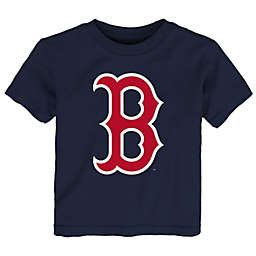 MLB Boston Red Sox Primary Logo Short Sleeve Tee in Navy