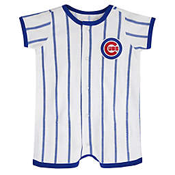 MLB Size 18M Chicago Cubs Power Hitter Short Sleeve Coverall