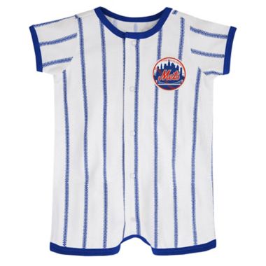 MLB New York Mets Power Hitter Short Sleeve Coverall. View a larger version of this product image.