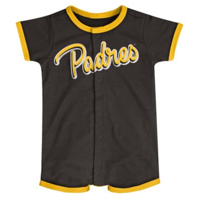 MLB San Diego Padres Power Hitter Short Sleeve Coverall in Dark Pine