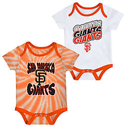 MLB Size 24M 2-Pack San Francisco Giants Monterey Bodysuits
