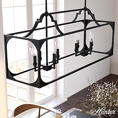 Hunter Highland Hill 6-Light Round Chandelier. View a larger version of this product image.