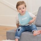 Alternate image 2 for Bella Tunno&trade; 2-Piece Nice Guy/Dude Wonder Bib Set in Navy/Turquoise