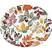 Bee &amp; Willow&trade;10-Pack Autumn Leaves Refresh Oval Plates