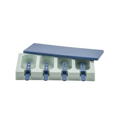 Simply Essential&trade; Popsicle Maker in Navy/Mint. View a larger version of this product image.