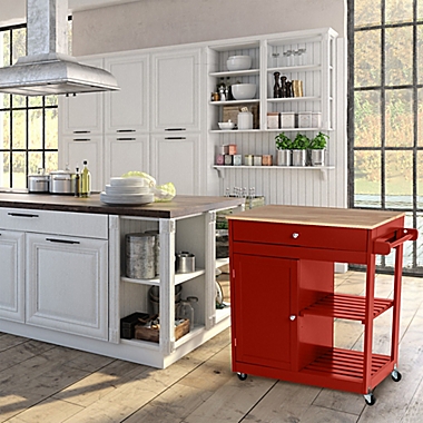 Glitzhome&reg; Basic Kitchen Island. View a larger version of this product image.
