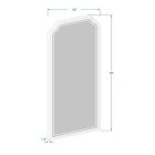 Alternate image 2 for Bee &amp; Willow&trade; 78-Inch x 34-Inch Rectangular Leaner Mirror in Natural