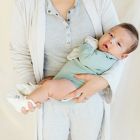 Alternate image 1 for goumi Size 0-3M Organic Cotton Convertible Gown Bundle