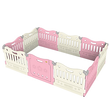 BABY CARE&trade; Funzone Baby Play Pen in Pink. View a larger version of this product image.